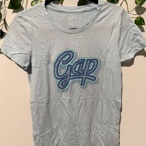 GAP Light Blue Graphic T-Shirt NWOT
